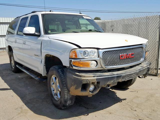 1GKFK66U75J186238 - 2005 GMC YUKON XL D WHITE photo 1