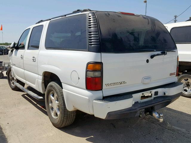 1GKFK66U75J186238 - 2005 GMC YUKON XL D WHITE photo 3