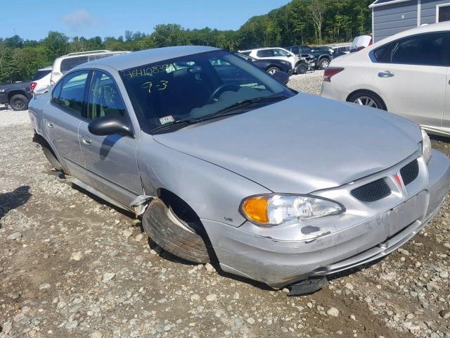 1G2NF52EX4M697433 - 2004 PONTIAC GRAND AM S SILVER photo 1
