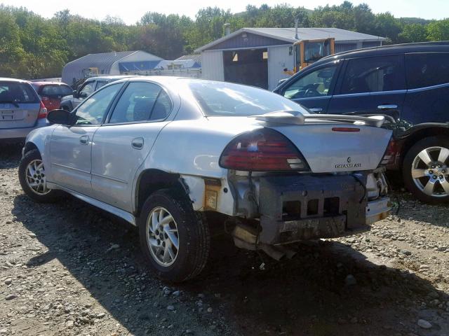 1G2NF52EX4M697433 - 2004 PONTIAC GRAND AM S SILVER photo 3