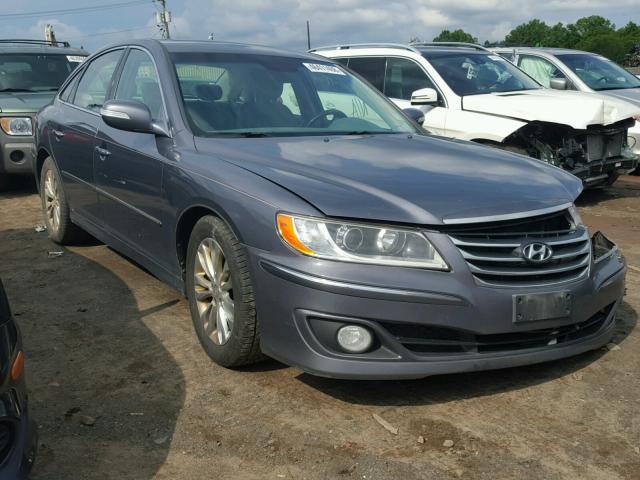 KMHFC4DF8BA537005 - 2011 HYUNDAI AZERA GLS GRAY photo 1