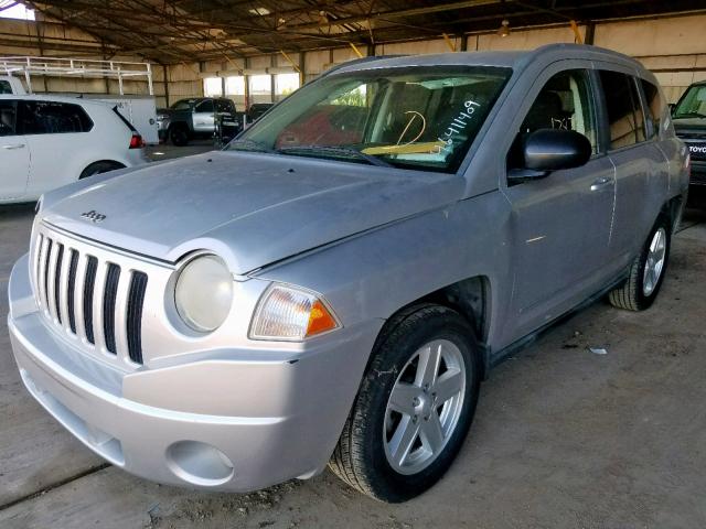 1J4NT4FB8AD591664 - 2010 JEEP COMPASS SP SILVER photo 2