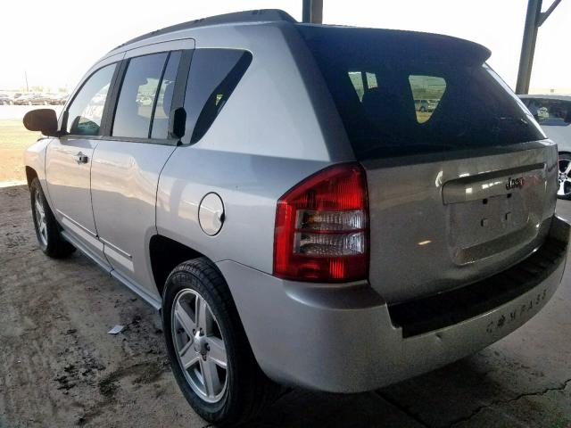 1J4NT4FB8AD591664 - 2010 JEEP COMPASS SP SILVER photo 3