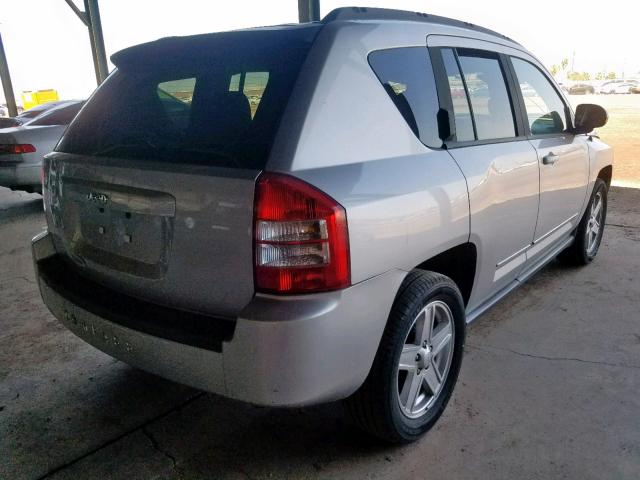 1J4NT4FB8AD591664 - 2010 JEEP COMPASS SP SILVER photo 4