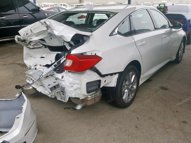 1HGCV1F15KA081905 - 2019 HONDA ACCORD LX WHITE photo 4