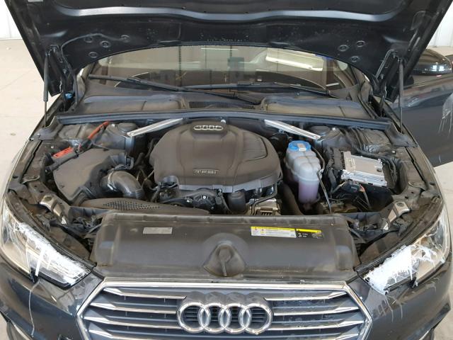 WAUKMAF49HN055054 - 2017 AUDI A4 ULTRA P GRAY photo 7