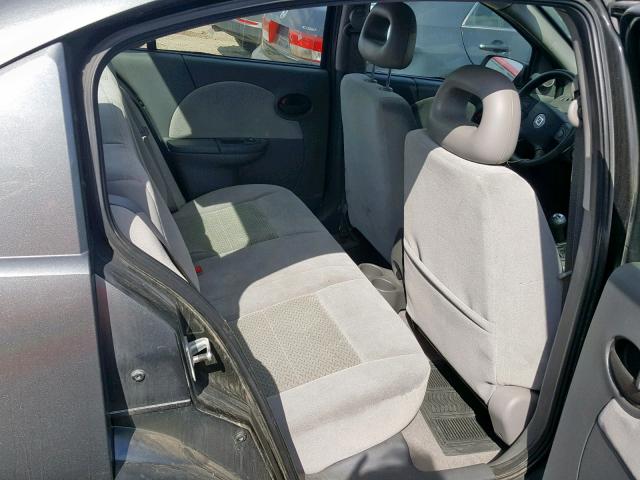 1G8AK55B77Z137684 - 2007 SATURN ION LEVEL GRAY photo 6