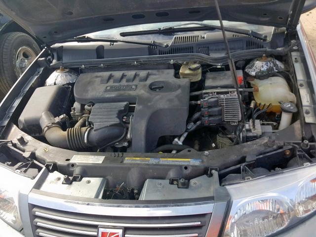1G8AK55B77Z137684 - 2007 SATURN ION LEVEL GRAY photo 7