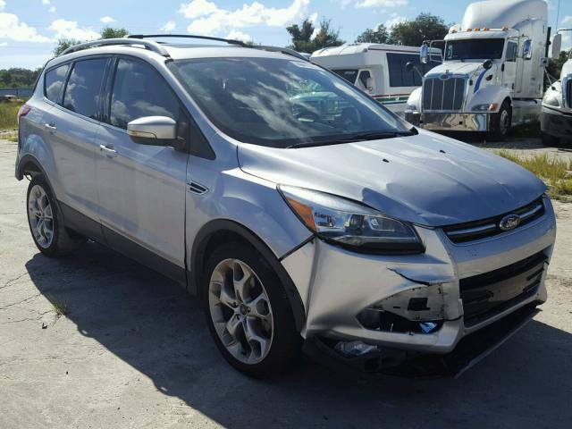 1FMCU0J99DUD46296 - 2013 FORD ESCAPE TIT SILVER photo 1