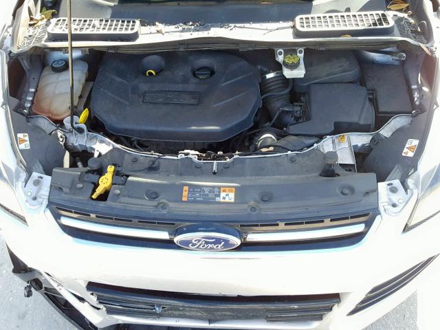 1FMCU0J99DUD46296 - 2013 FORD ESCAPE TIT SILVER photo 7