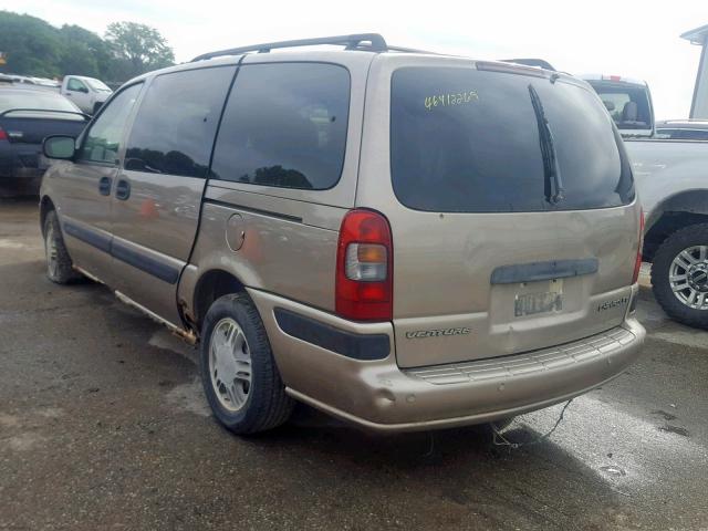 1GNDX13E03D255326 - 2003 CHEVROLET VENTURE LU BEIGE photo 3