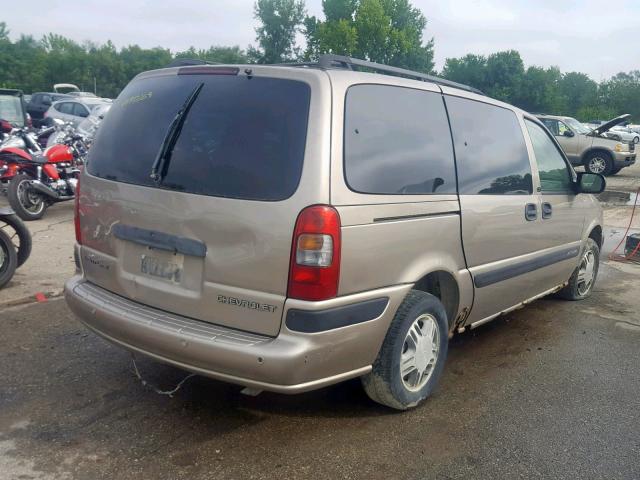 1GNDX13E03D255326 - 2003 CHEVROLET VENTURE LU BEIGE photo 4