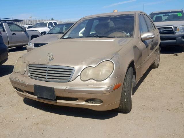 WDBRF64J72F272717 - 2002 MERCEDES-BENZ C 320 GOLD photo 2