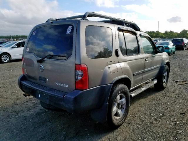 5N1ED28Y54C665234 - 2004 NISSAN XTERRA XE GOLD photo 4