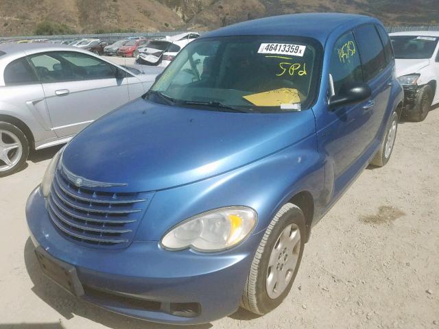 3A4FY58B56T375202 - 2006 CHRYSLER PT CRUISER BLUE photo 2