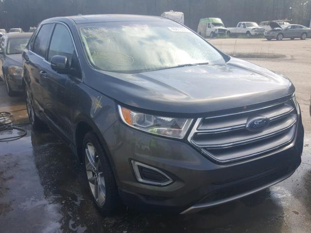 2FMPK3K89GBC62844 - 2016 FORD EDGE TITAN GRAY photo 1