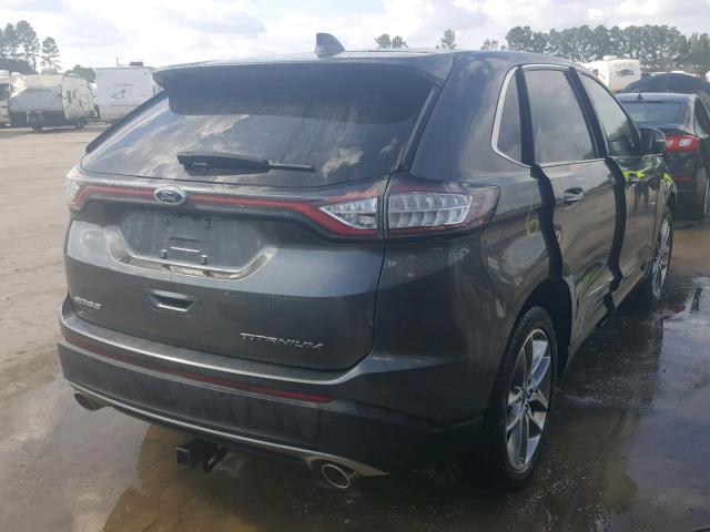 2FMPK3K89GBC62844 - 2016 FORD EDGE TITAN GRAY photo 4