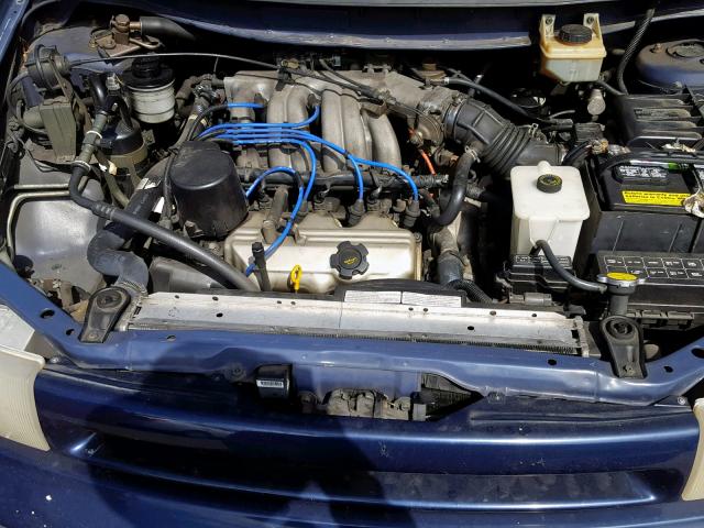 4N2DN11WXSD860444 - 1995 NISSAN QUEST XE BLUE photo 7