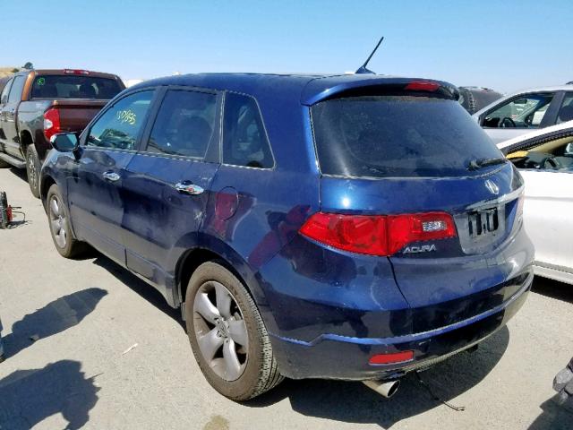 5J8TB18548A015489 - 2008 ACURA RDX TECHNO BLUE photo 3