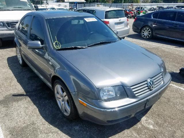 3VWSE69M84M024999 - 2004 VOLKSWAGEN JETTA GLS GRAY photo 1