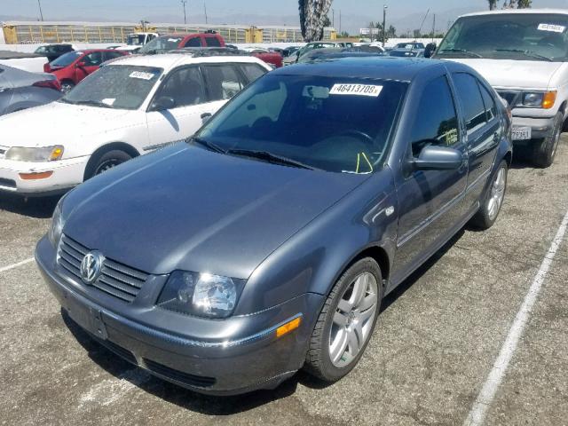 3VWSE69M84M024999 - 2004 VOLKSWAGEN JETTA GLS GRAY photo 2