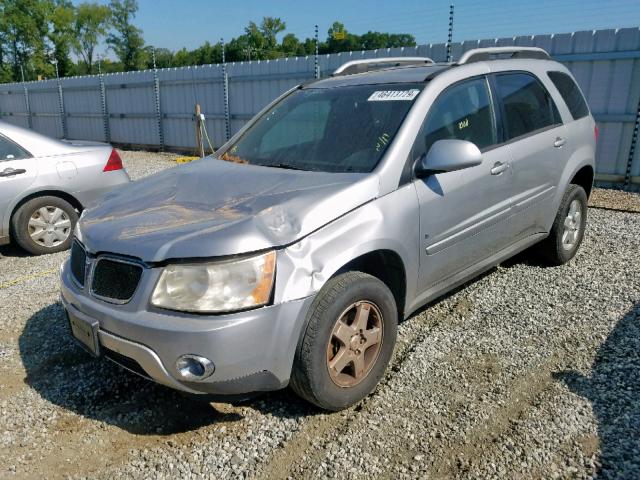 2CKDL63F666094017 - 2006 PONTIAC TORRENT SILVER photo 2