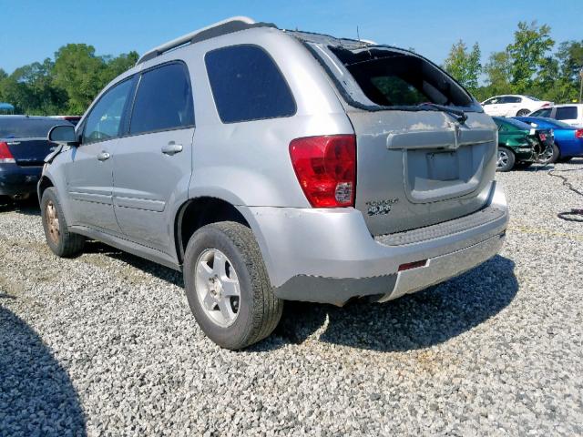 2CKDL63F666094017 - 2006 PONTIAC TORRENT SILVER photo 3