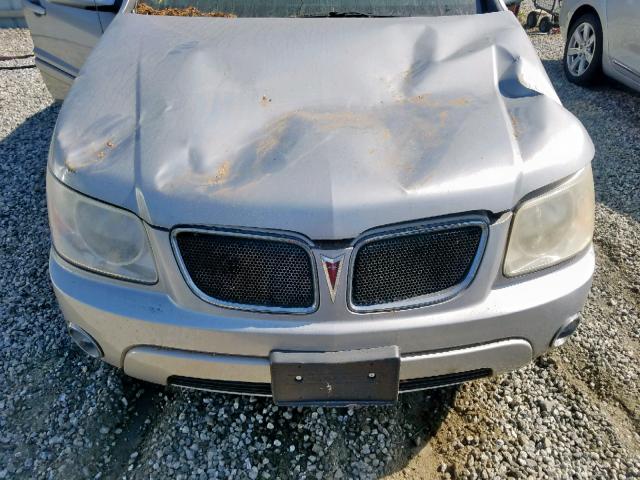 2CKDL63F666094017 - 2006 PONTIAC TORRENT SILVER photo 7