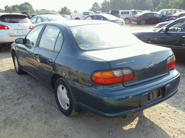 1G1NE52J8Y6260738 - 2000 CHEVROLET MALIBU LS 绿色 照片 3
