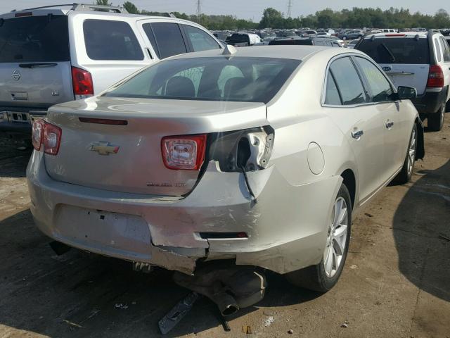 1G11H5SA7DF145595 - 2013 CHEVROLET MALIBU LTZ 棕色 照片 4