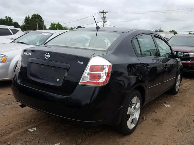 3N1AB61E29L639981 - 2009 NISSAN SENTRA 2.0 BLACK photo 4