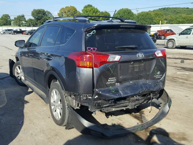 JTMDFREVXFD146383 - 2015 TOYOTA RAV4 LIMIT CHARCOAL photo 3