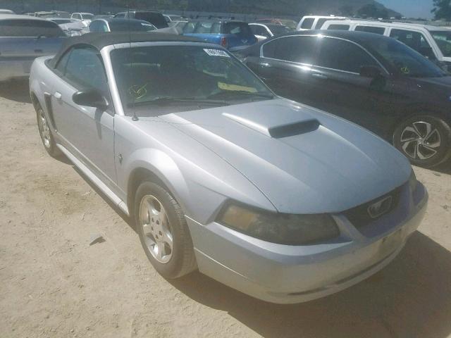 1FAFP44443F363791 - 2003 FORD MUSTANG SILVER photo 1