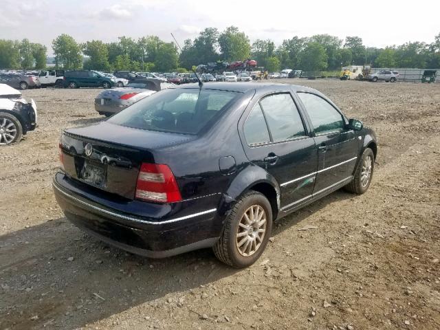 3VWRA69M34M100414 - 2004 VOLKSWAGEN JETTA GL BLACK photo 4