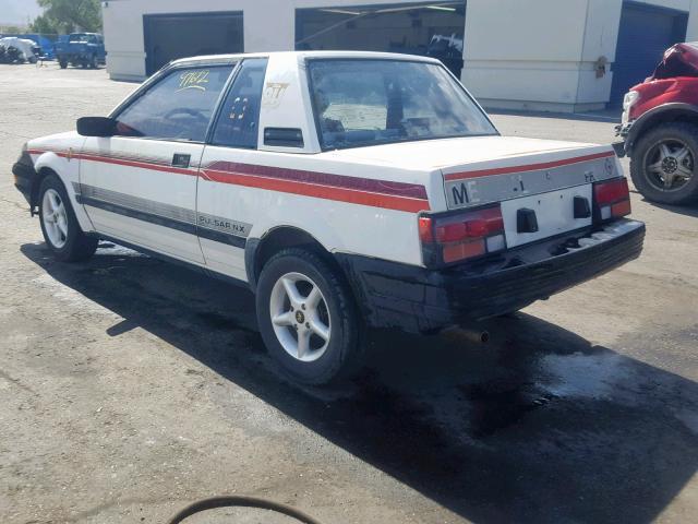 JN1MN24S7GM057148 - 1986 NISSAN PULSAR NX WHITE photo 3