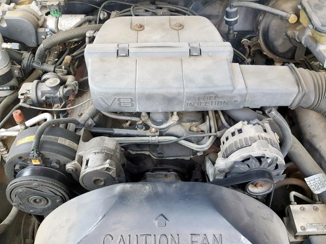 1G1BL53E0MW174165 - 1991 CHEVROLET CAPRICE BLACK photo 7