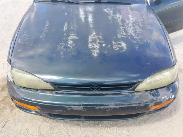 4T1SK11E2SU623968 - 1995 TOYOTA CAMRY DX GREEN photo 7