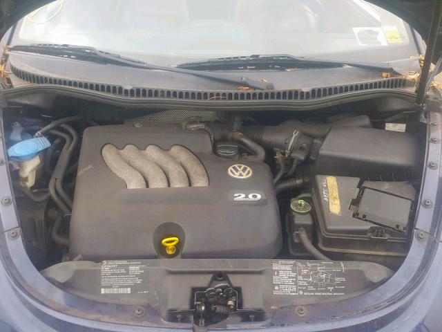3VWCK21C92M413107 - 2002 VOLKSWAGEN NEW BEETLE Mavi foto 7