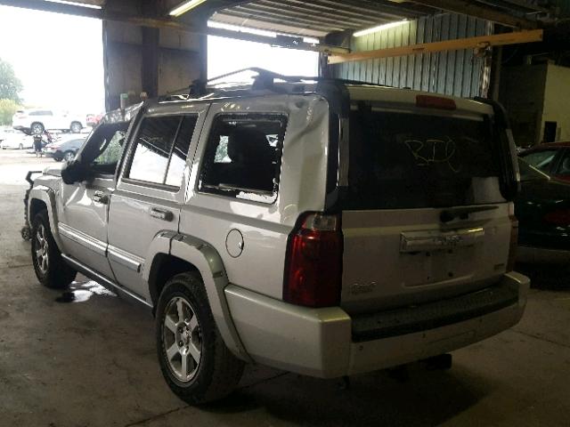 1J8HG58P67C674247 - 2007 JEEP COMMANDER 银色 照片 3
