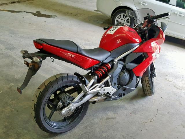 JKAEXEC199DA39398 - 2009 KAWASAKI EX650 C 红色 照片 4