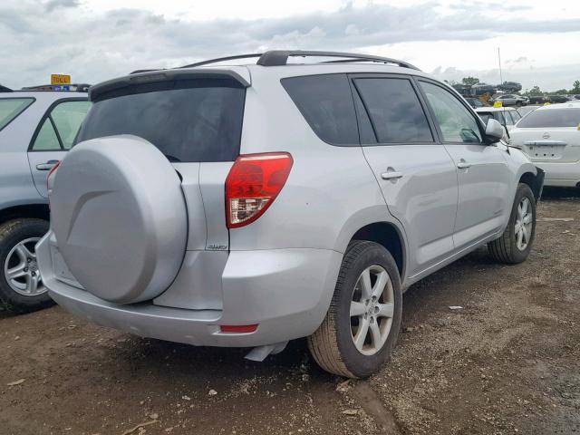 JTMBK31VX75022907 - 2007 TOYOTA RAV4 LIMIT SILVER photo 4