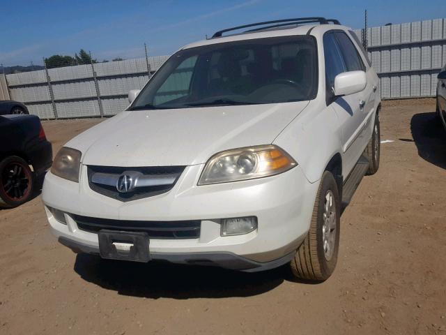 2HNYD18886H514362 - 2006 ACURA MDX TOURIN WHITE photo 2