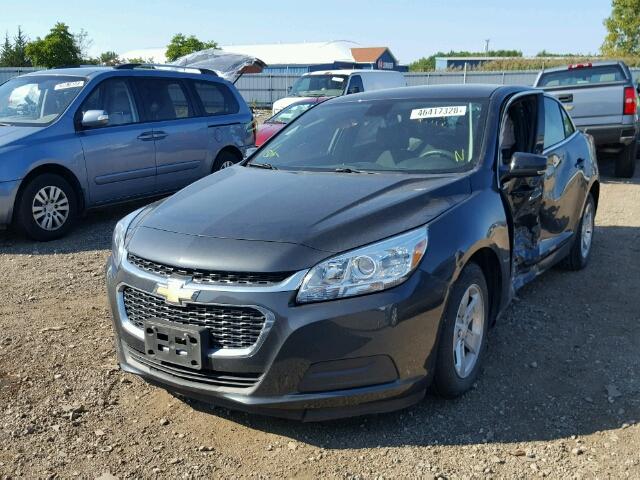 1G11C5SL5EF197471 - 2014 CHEVROLET MALIBU 1LT CHARCOAL photo 2
