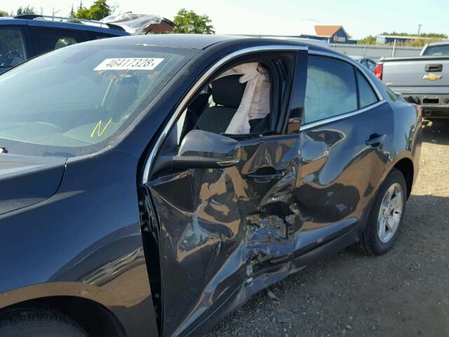 1G11C5SL5EF197471 - 2014 CHEVROLET MALIBU 1LT CHARCOAL photo 9