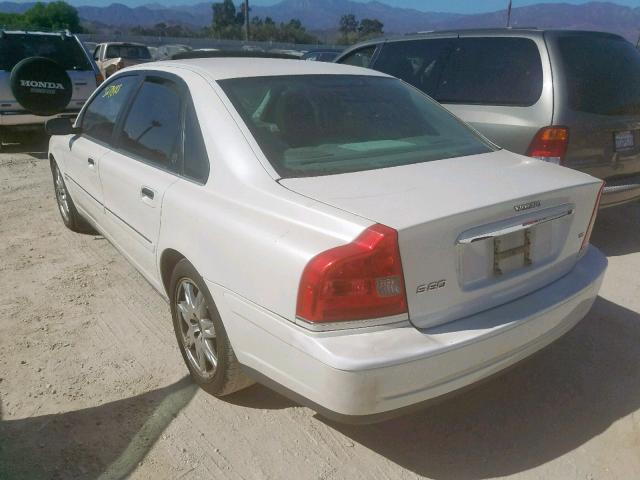 YV1TR91Z841359708 - 2004 VOLVO S80 T6 CREAM photo 3