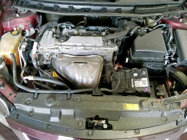 JTKJF5C75C3032589 - 2012 TOYOTA SCION TC ბურგუნდია ფოტო 7