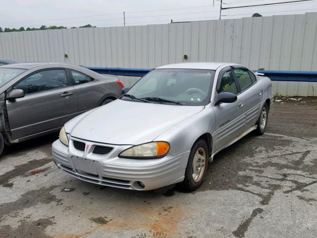 1G2NE52F32C162698 - 2002 PONTIAC GRAND AM SILVER photo 2