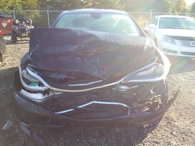 1C3CCCAG3FN524079 - 2015 CHRYSLER 200 LIMITE BLACK photo 9