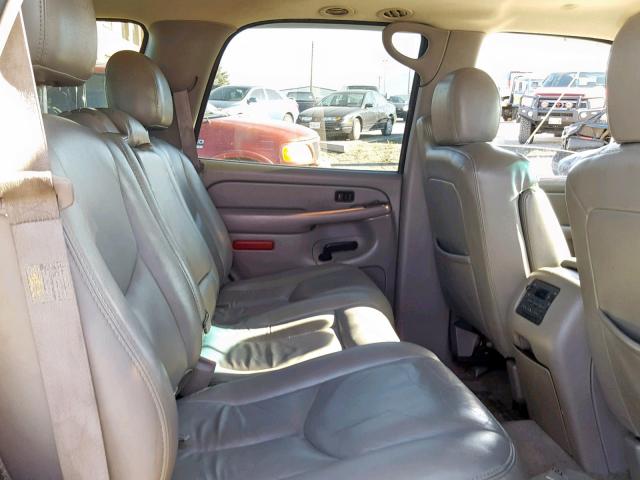 1GKEC13T65R136195 - 2005 GMC YUKON TAN photo 6