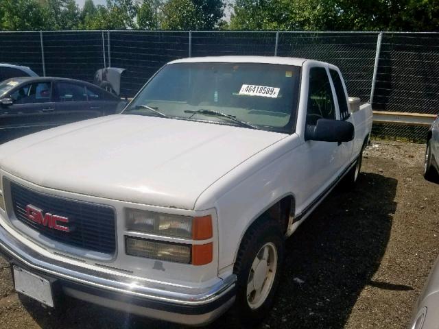 1GTEC19M2VE508392 - 1997 GMC SIERRA C15 WHITE photo 2